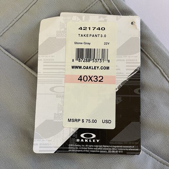 Men's Oakley Take Pro Pant New - Picture 7 of 9